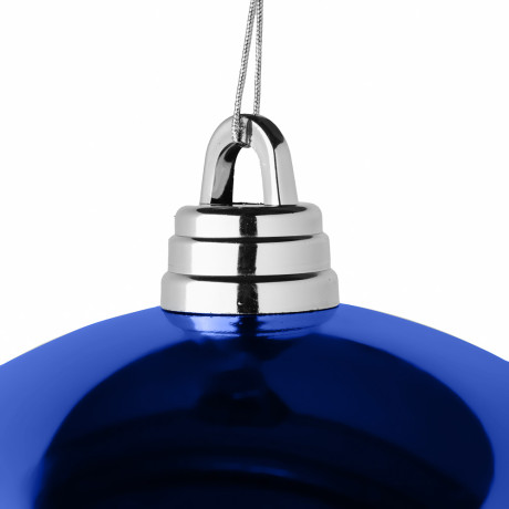 СНОУ БУМ Шар 20см пластик, синий