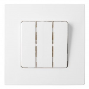 Bylectrica Мастер выкл. СУ 3 кл. белый (корп. ABS) С5 10-2003