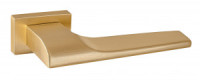 Ручка дверная компл.прямоуг.основ. РЕНЦ Арко золото матовое сатинированное INDH 315-01 SSG
