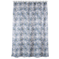 VETTA Шторка для ванной, ПЕВА, 30г/м2, 180x180 см, Цветы, 602