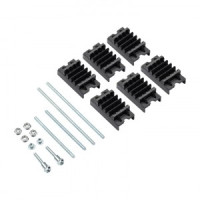 EKF Шинодержатель наборный 3Пх3х10 мм PROxima BSK3P3X10