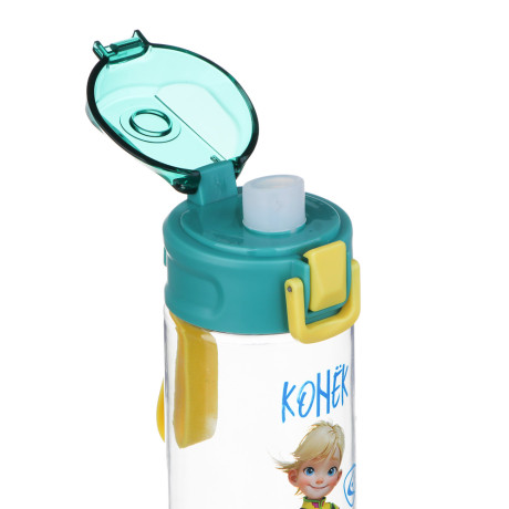 BY Русские Супергерои Бутылка спортивная, 7.3x21.3см, 600мл,"Конек", PC, PP