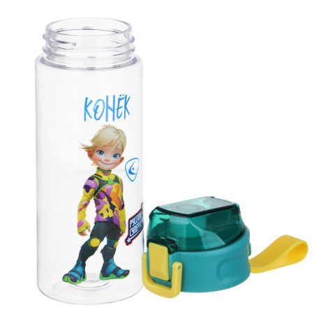 BY Русские Супергерои Бутылка спортивная, 7.3x21.3см, 600мл,"Конек", PC, PP