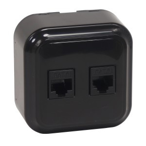 Bylectrica ПРАЛЕСКА роз. комп. двойная  черный, (РК216-005 черный)