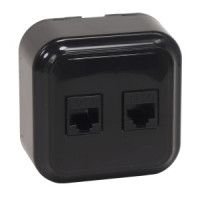 Bylectrica ПРАЛЕСКА роз. комп. двойная  черный, (РК216-005 черный)