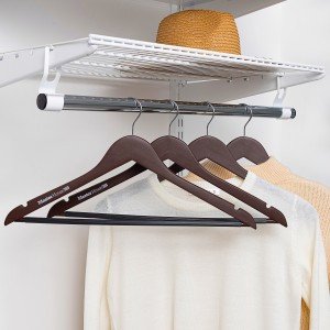 Вешалка-плечики 44см, дерево с антискольз. покрыт. Линда-3, 3шт/уп, цена за уп, 75029 Master House