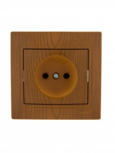 Lezard Мира роз. СУ 1 мест. 16А ольха (керамика, корпус PC) 701-0701-121