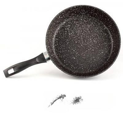 Сковорода Гардарика 22см антипр.покр. 1222-04 мрамор.крошка Орион х8