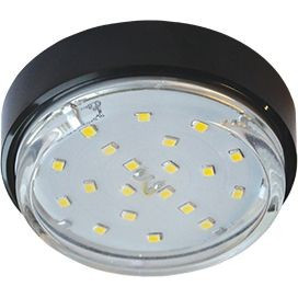 Ecola GX53-DGX5318 св-к накладной легкий Черный 18x88 FB53FFECD (10!)