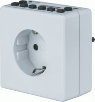 Navigator таймер розетка, недельный, электронный, шаг 1 мин, 16А NTR-E-S02-WH 61556