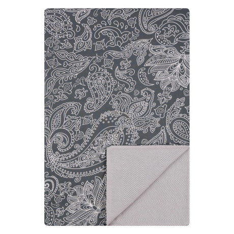 PROVANCE Фрэя Комплект постельного белья евро (4 предмета), бязь, 100% хлопок, серый