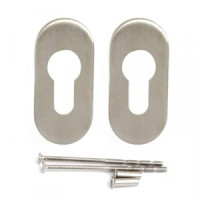 Накладка для ц/м Апекс DP-С-09- INOX нержавеющая сталь  д/укопроф.замков (100,10)