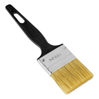Кисть флейцевая &quot;Стандарт&quot;, 50 х 6 мм, натуральная щетина, пластиковая ручка Сибртех