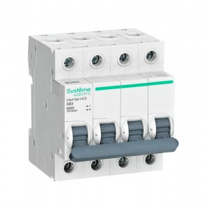 Systeme electric City9 автоматический выкл. 4P 63А 6кА х-ка C C9F36463
