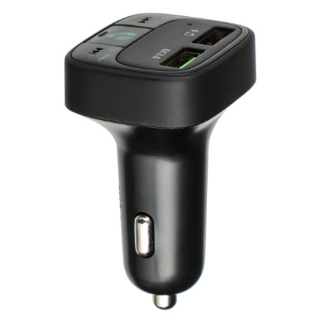 NG Трансмиттер FM, беспроводное BT соединение, USB-A, USB-C, быстрая зарядка QC, PD