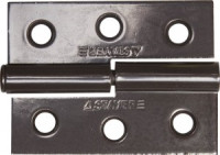 Петля дверная STAYER &quot;MASTER&quot; разъемная, цвет коричневый, левая, 65мм