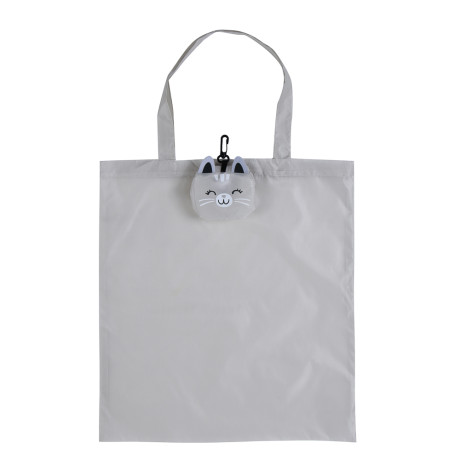 Сумка складная тм VETTA Зверята, 39х40 см, ручка 25 см, полиэстер