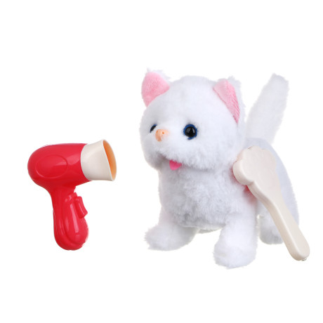 ИГРОЛЕНД Питомец интерактивный с акс, 2хАА, ABS, полиэстер, 36х16х25 см