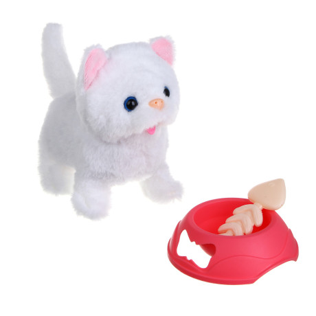 ИГРОЛЕНД Питомец интерактивный с акс, 2хАА, ABS, полиэстер, 36х16х25 см