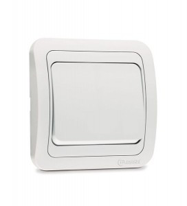 Makel Mimoza выкл. СУ 1 кл. бел. (проходной) 12005