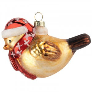 Украшение елочное "Новогодняя птичка" (12шт!) Волшебная страна