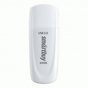 Флеш-диск (флэшка) UFD 3.0/3.1 Smartbuy 64GB Scout White SB64GB3SCW