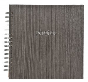 Innova Q1209964 Фотоальбом (Ф/а) 20*20см 20листов, черный, под уголки (6/576) 9642