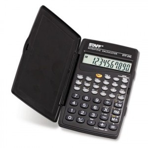 Калькулятор STAFF инженерный  STF-245, 10 разрядов, 120х70мм