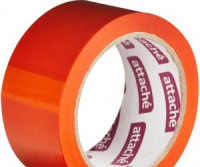 Клейкая лента упаковочная Attache 48мм х 66м 45мкм оранжевый 146159