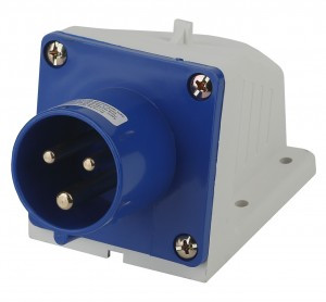 ЭРА силовая вилка CEE стационарная 513 2P+РЕ 16А 220В IP44 (10/60/960) 0079