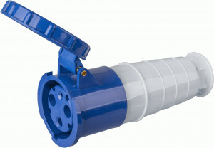 Navigator розетка силовая CEE (разъем) NCA-SR233-63-220 переносная 63А 2P+PE IP54, 14309