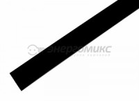 REXANT термоусадка трубка ТУТ 19/9.5 мм 1м черная, цена за шт (10!), 21-9006