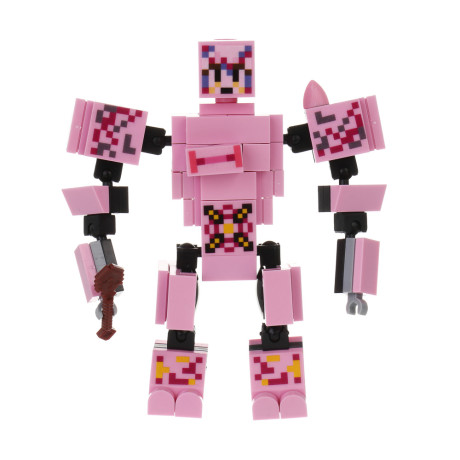 ИГРОЛЕНД Конструктор "Квадратный мир" 1, 12х4х10 см, ABS, 8 видов, арт.1