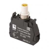 EKF PROxima Лампа сменная c основанием XB4 желтая 24В