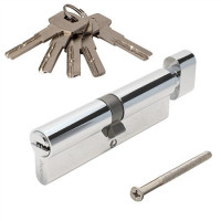 Личина Avers ZM-100-C-CR (хром) перфоключ с Вертушкой (материал ЦАМ)  \12 (72)