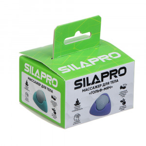 SILAPRO Массажер для тела &quot;Гольф мяч&quot;, 3 цвета, 6.8x4.5см, PP, TPR