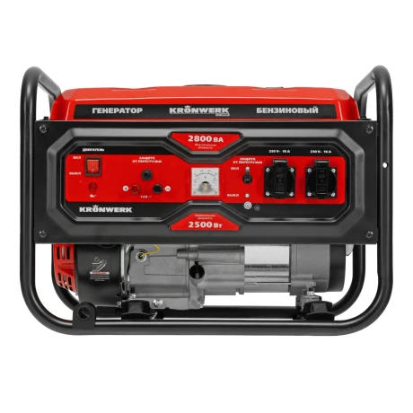 Генератор бензиновый LK-2800R, 2,8 кВт, 230В, ручной стартер Kronwerk