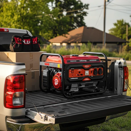 Генератор бензиновый LK-2800R, 2,8 кВт, 230В, ручной стартер Kronwerk