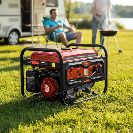 Генератор бензиновый LK-2800R, 2,8 кВт, 230В, ручной стартер Kronwerk