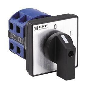EKF Кулачковый переключатель ПК-1-12 10А 2P "0-1"  pk-1-12-10