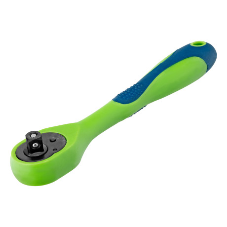 Ключ-трещотка 3/8", CrV, 72 зуба, с быстрым сбросом Сибртех