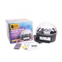 Система св/д (светильник-проектор вращ.) B52 &quot;YB-6B&quot; d=18см, MP3/USB/Bluetooth/пультДУ 18W/220V