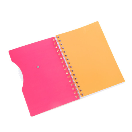 BY Русские Супергерои Зап.книжка А5, 96л., тв.обл., спираль, окно, вращающ.элемент "Заря джуниор"