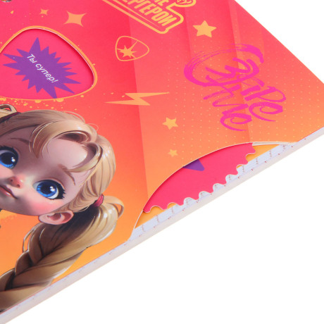 BY Русские Супергерои Зап.книжка А5, 96л., тв.обл., спираль, окно, вращающ.элемент "Заря джуниор"