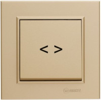 Makel Karea выкл. СУ 1 кл. латунь (проходной) 56057005