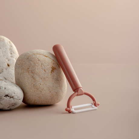 SATOSHI Ясаи Овощечистка, керамическое горизонтальное лезвие