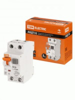 TDM дифф. автоматический выкл. АВДТ 32 2P B16 10мА, тип A, 6кА SQ0202-0200