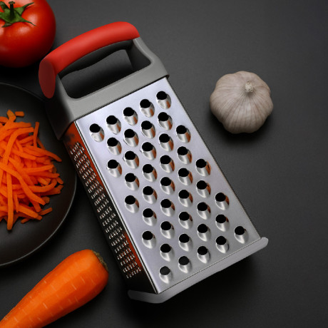 VETTA Терка 4-х сторонняя 22см, нерж.сталь