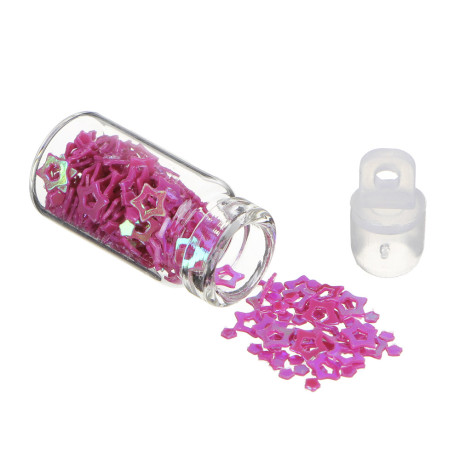 ЮНИLOOK Декор для дизайна ногтей в баночках "Фигурки", 12шт, микс дизайнов