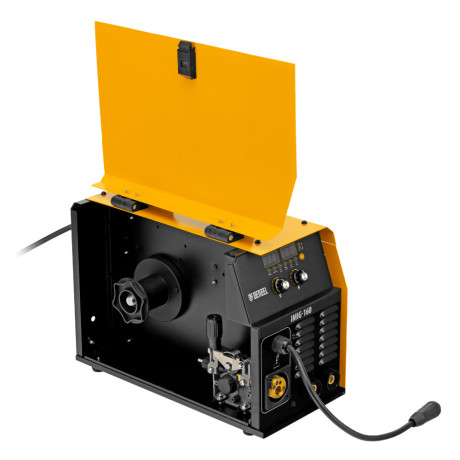 Аппарат инвертор. полуавтомат. cварки IMIG-160 Synergy, 160 А, ПВ 60%, катушка 5 кг Denzel